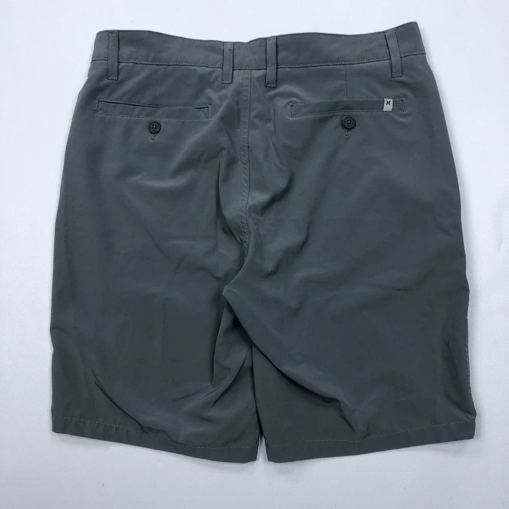 Hurley Hybrid Walk Shorts Gray Size 32 Stretch Quick Dry Boardshorts 9